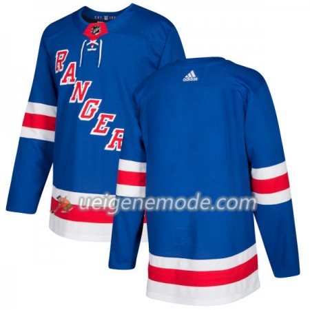 Herren Eishockey New York Rangers Trikot Blank Adidas 2017-2018 Royal Authentic
